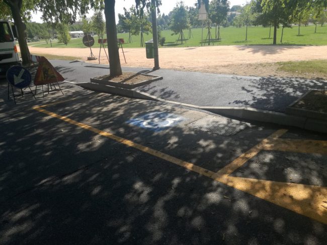 Parcheggio per disabili al Parco Europa: chiarisce l’Assessore Forloni