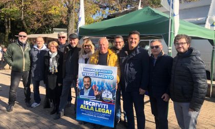 Lega in piazza a Legnano contro il Governo