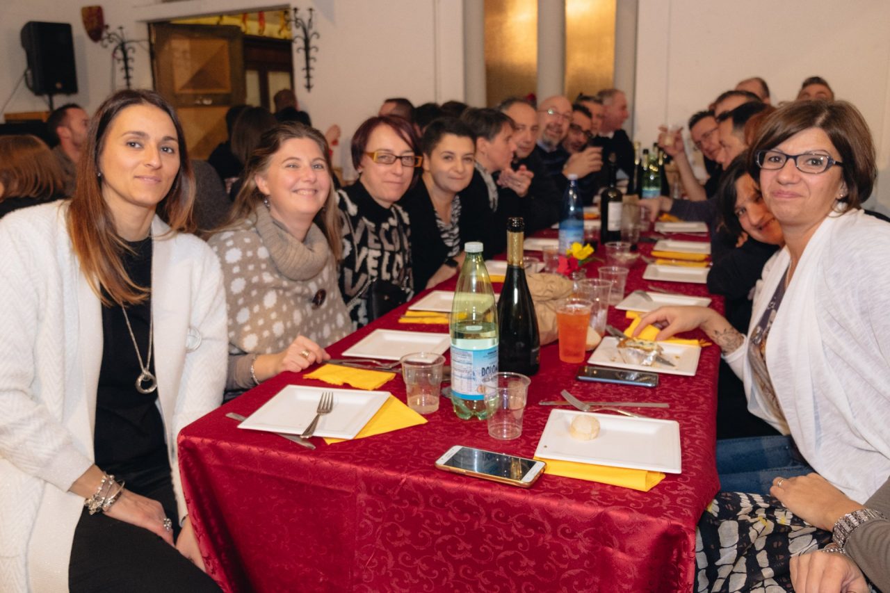 Cena col fantino Giovanni Atzeni