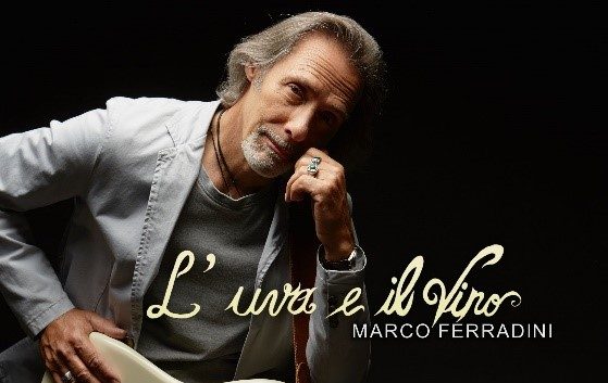 Marco Ferradini in Frera con il suo nuovo album, “L’uva e il vino”