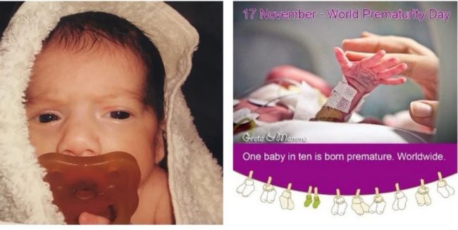 Giornata mondiale della prematurità: “Coloriamo Facebook di viola per i nostri supereroi”