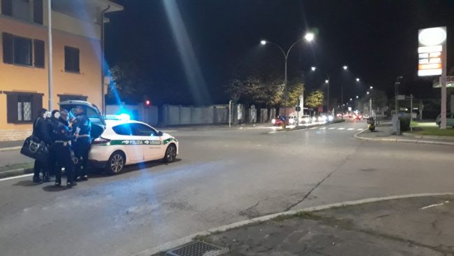 Scontro all'incrocio, paura a Parabiago