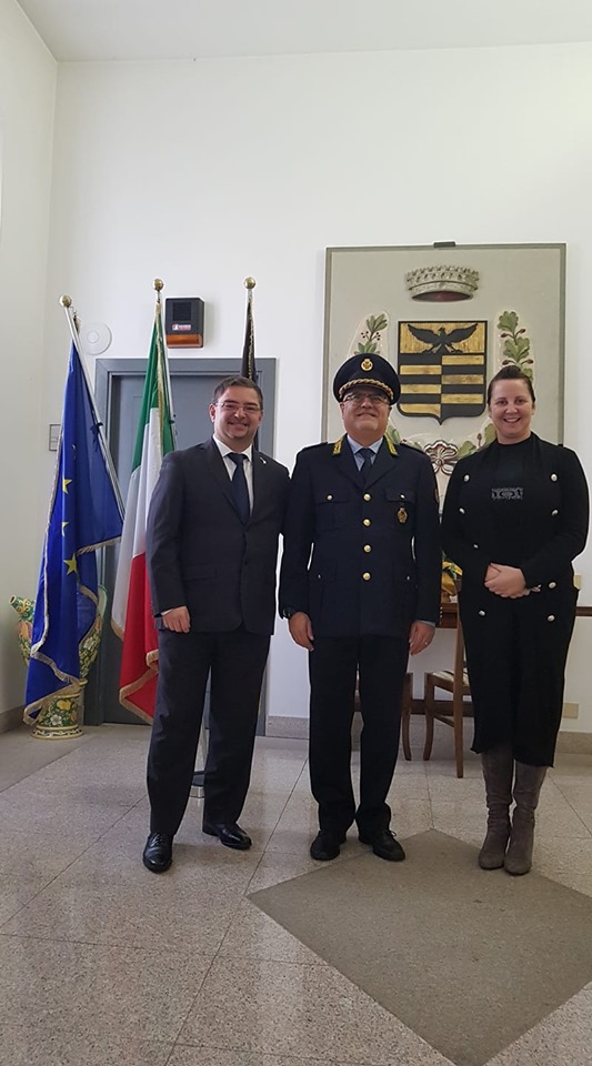 Debutta il nuovo comandante della Polizia locale