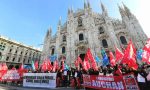 Vertenza Auchan Conad: protesta in piazza Duomo