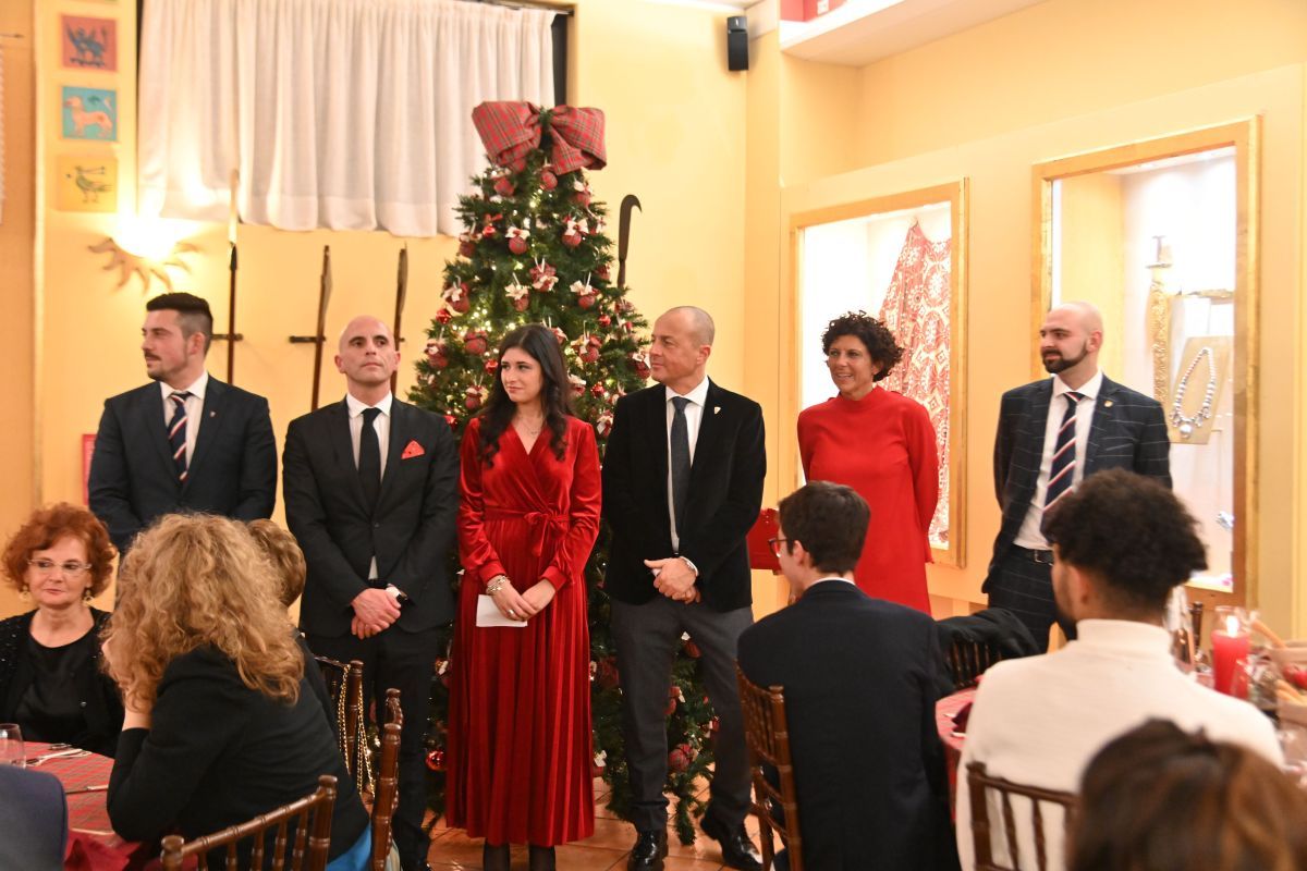 Cena degli auguri alla Contrada San Bernardino FOTO
