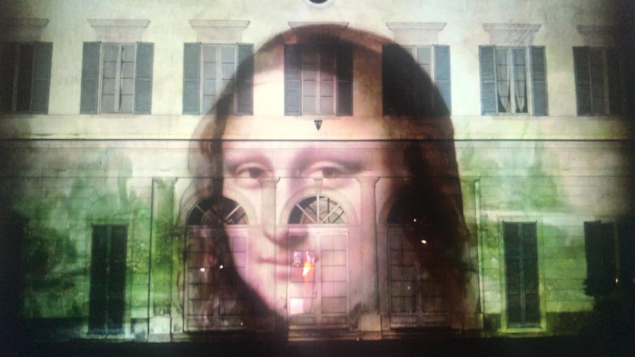 opere di leonardo proiettate a castellanza