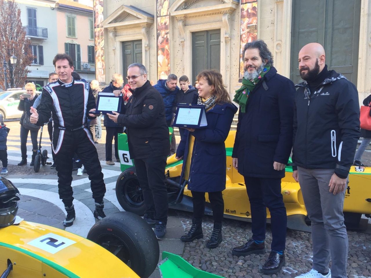 Saronno, mobilità elettrica con il campione Laurence Balestrini