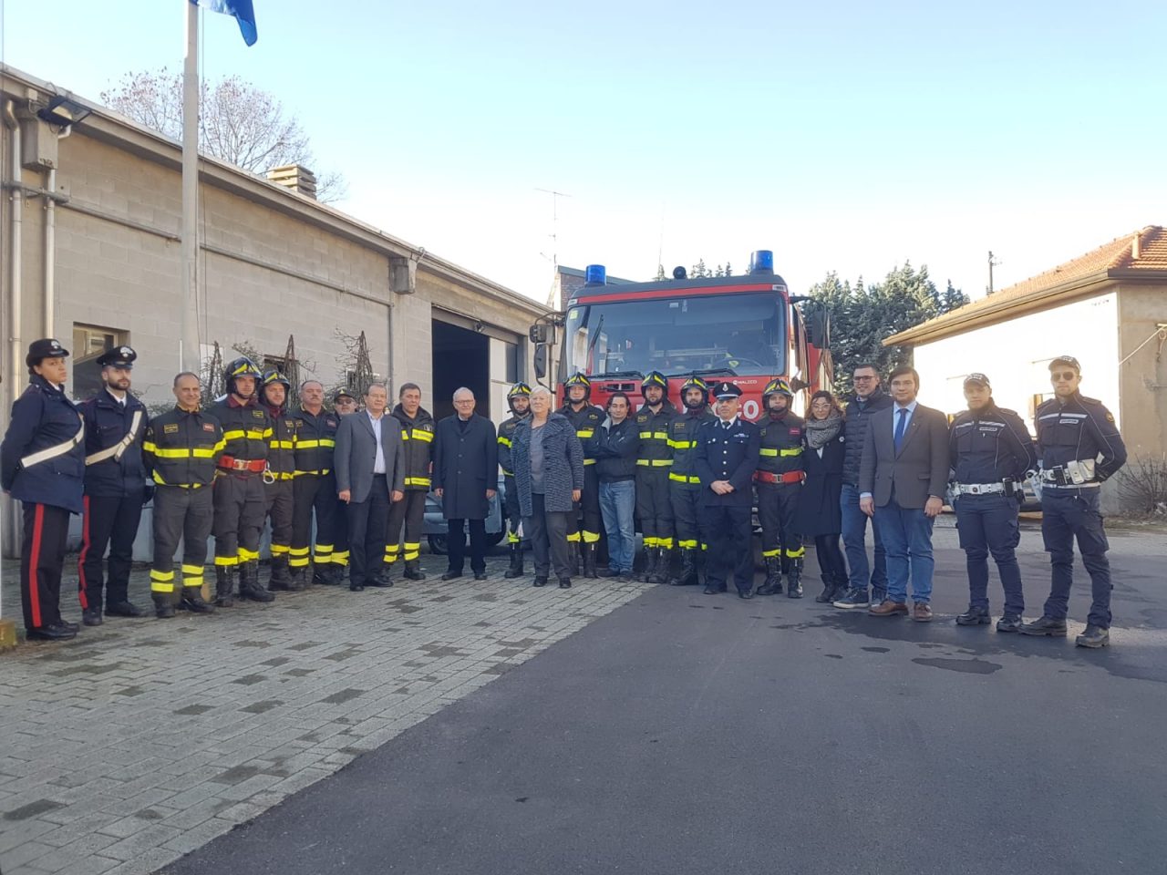 vigili del fuoco volontari tradate
