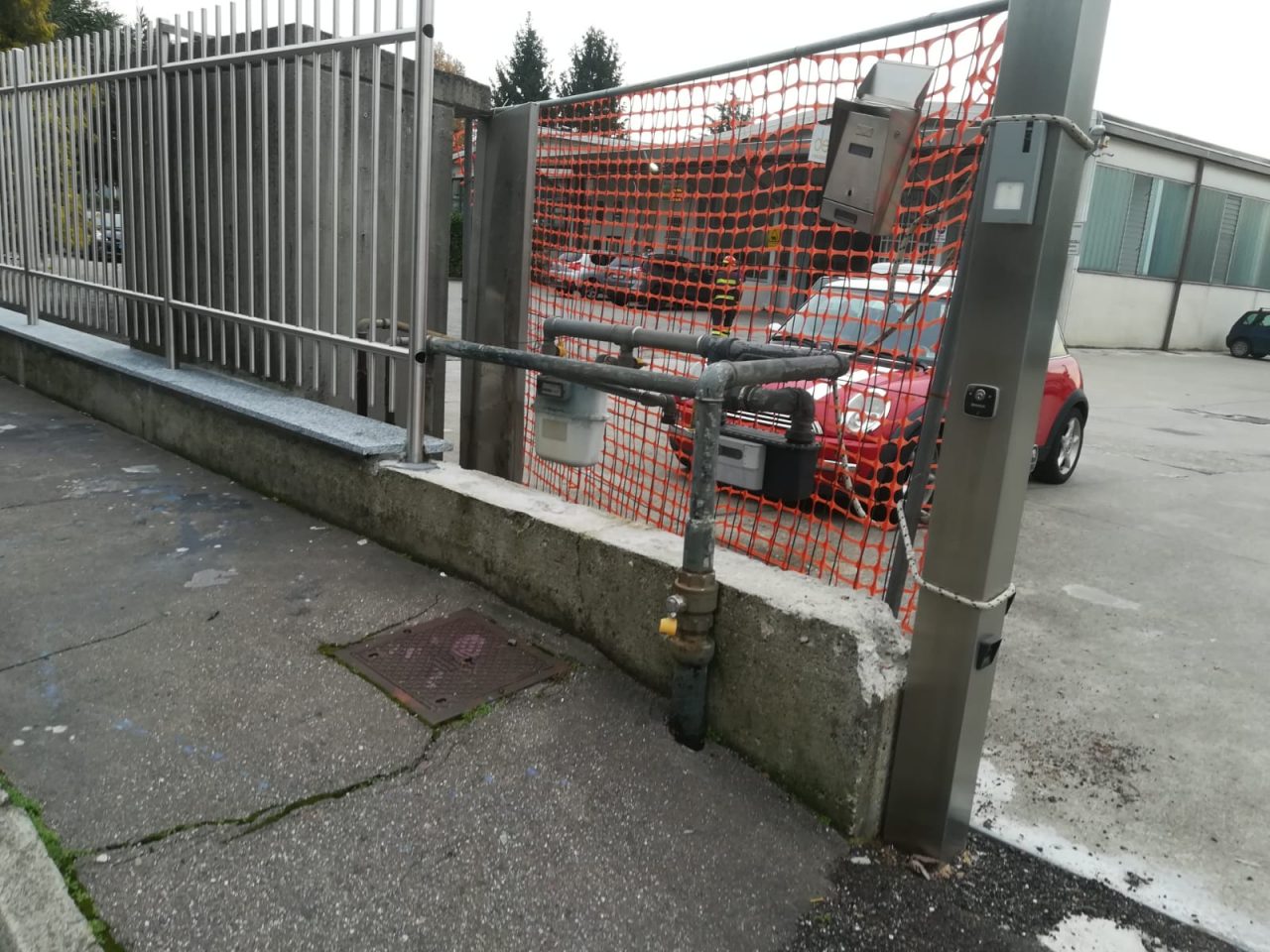 fuga di gas a castellanza