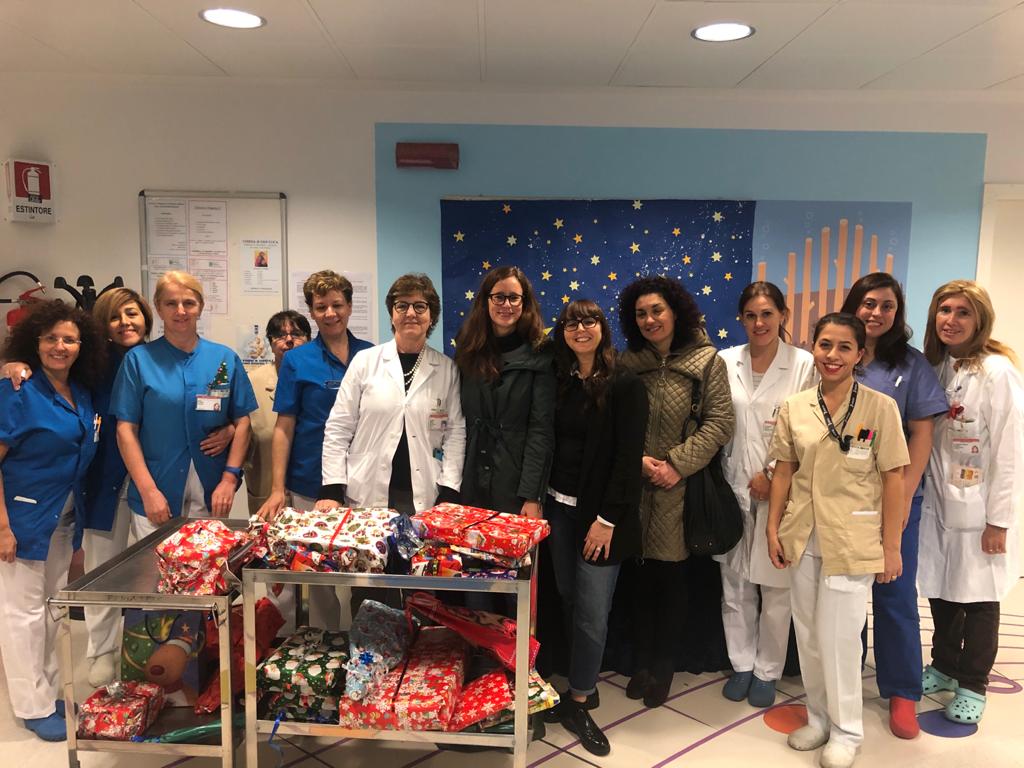 Bareggio regala nuovi giochi alla Pediatria magentina