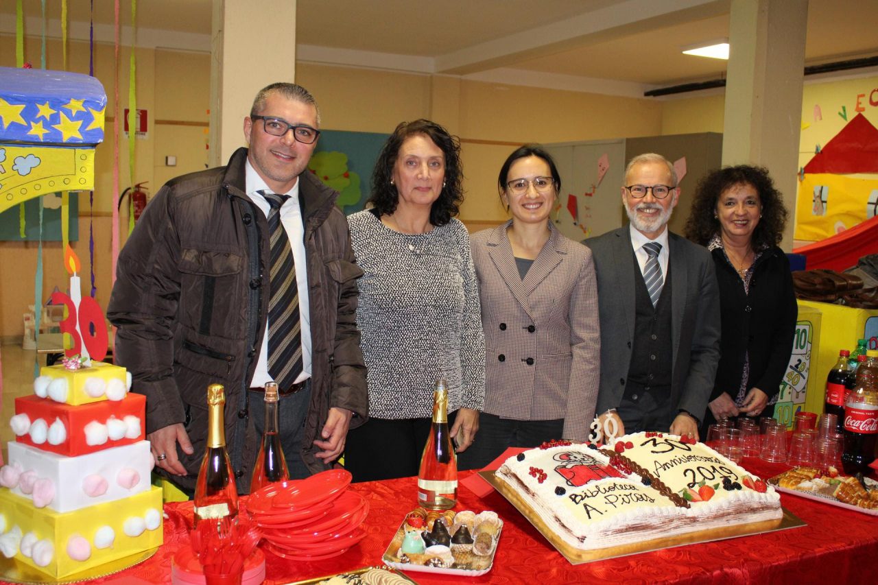 Taglio del nastro dei nuovi locale alla biblioteca Piras di Rho