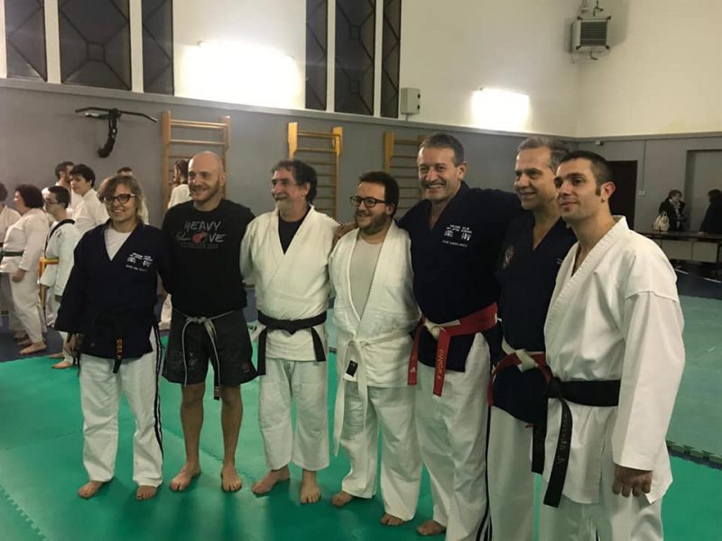 Primo allenamento multidisciplinare di arti marziali a Rescaldina