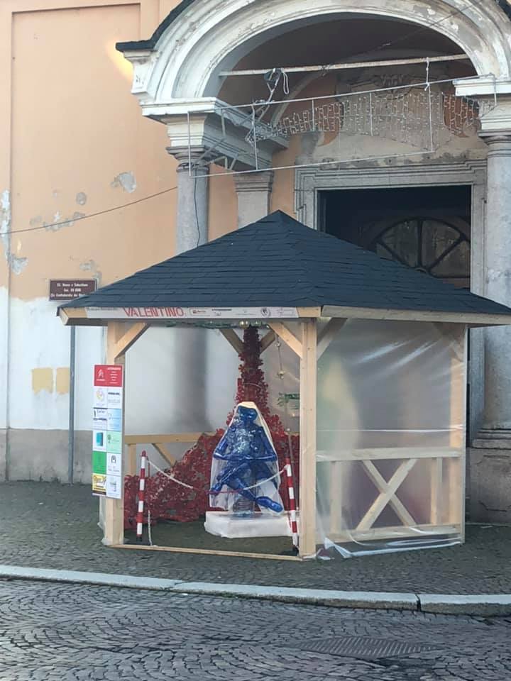 Vandalizzata la natività ecologica in San Rocco