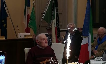 Castano festeggia il suo neocentenario Stangalini