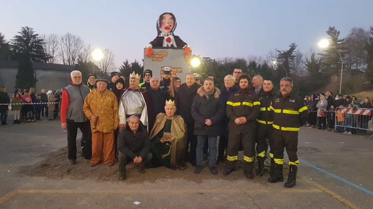 brucia la befana tradate