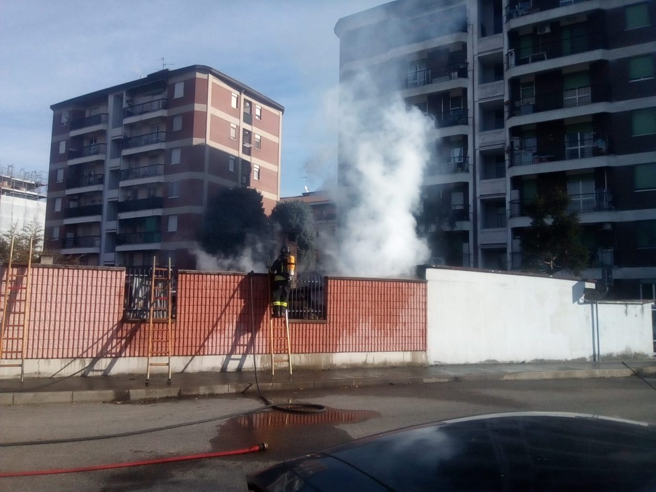 Rogo a Bollate: anziano rimane ferito FOTO