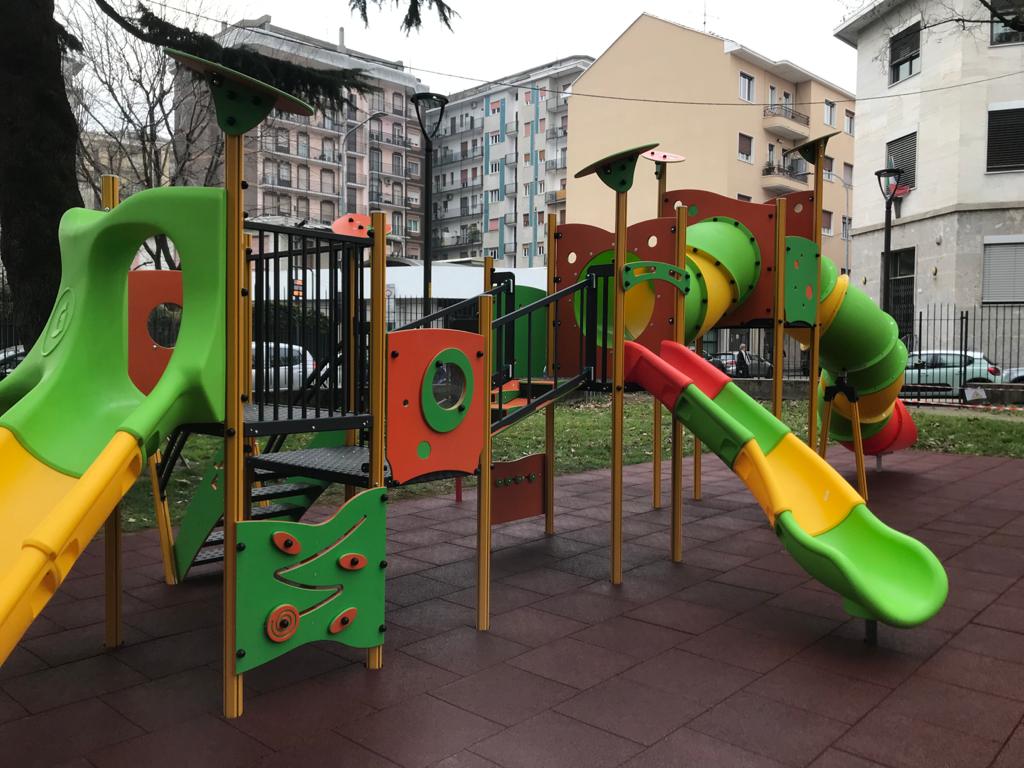 Rho: Nuovi giochi e area inclusiva al parco Pomè