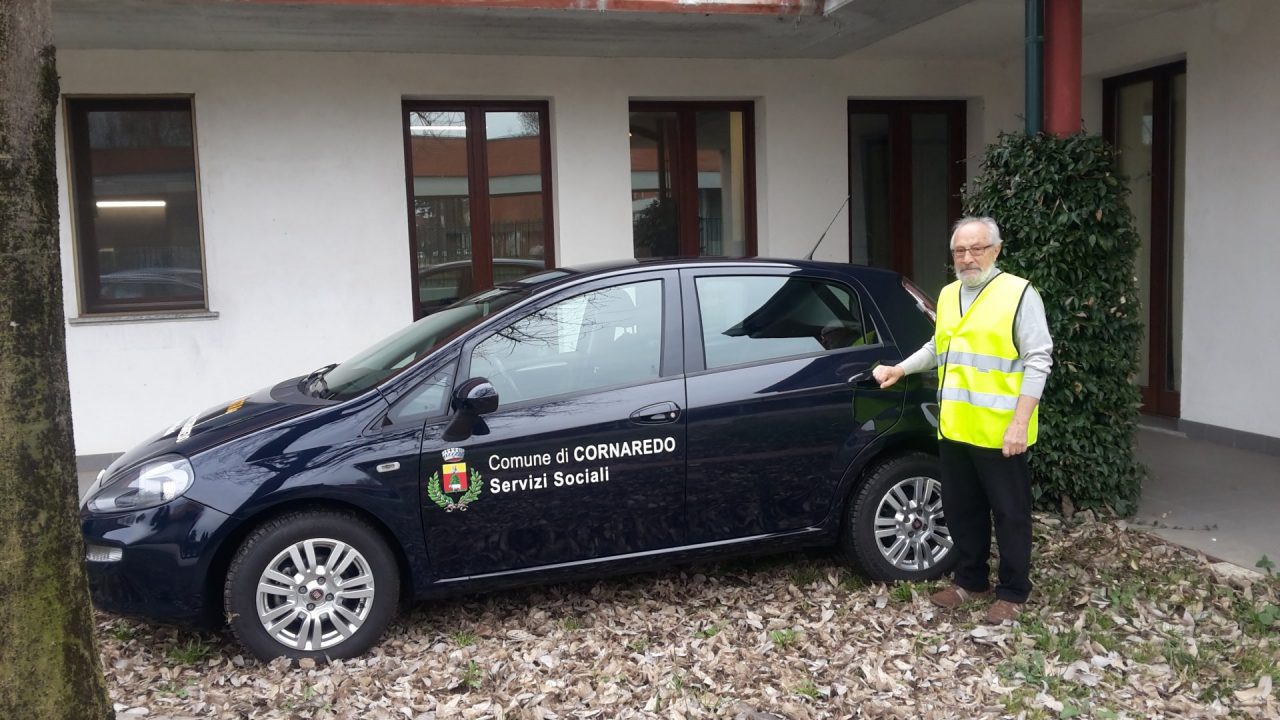Nuova auto per i Servizi sociali di Cornaredo
