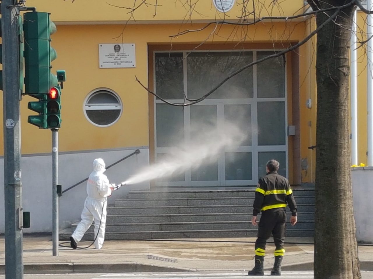Sanificazione per le strade rhodensi FOTO