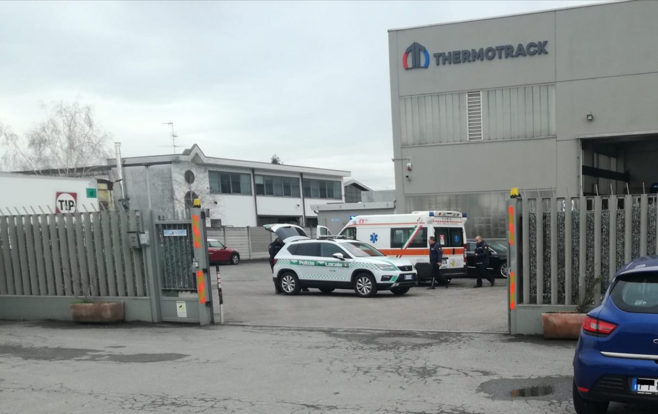 Cade al lavoro: arriva l’elisoccorso
