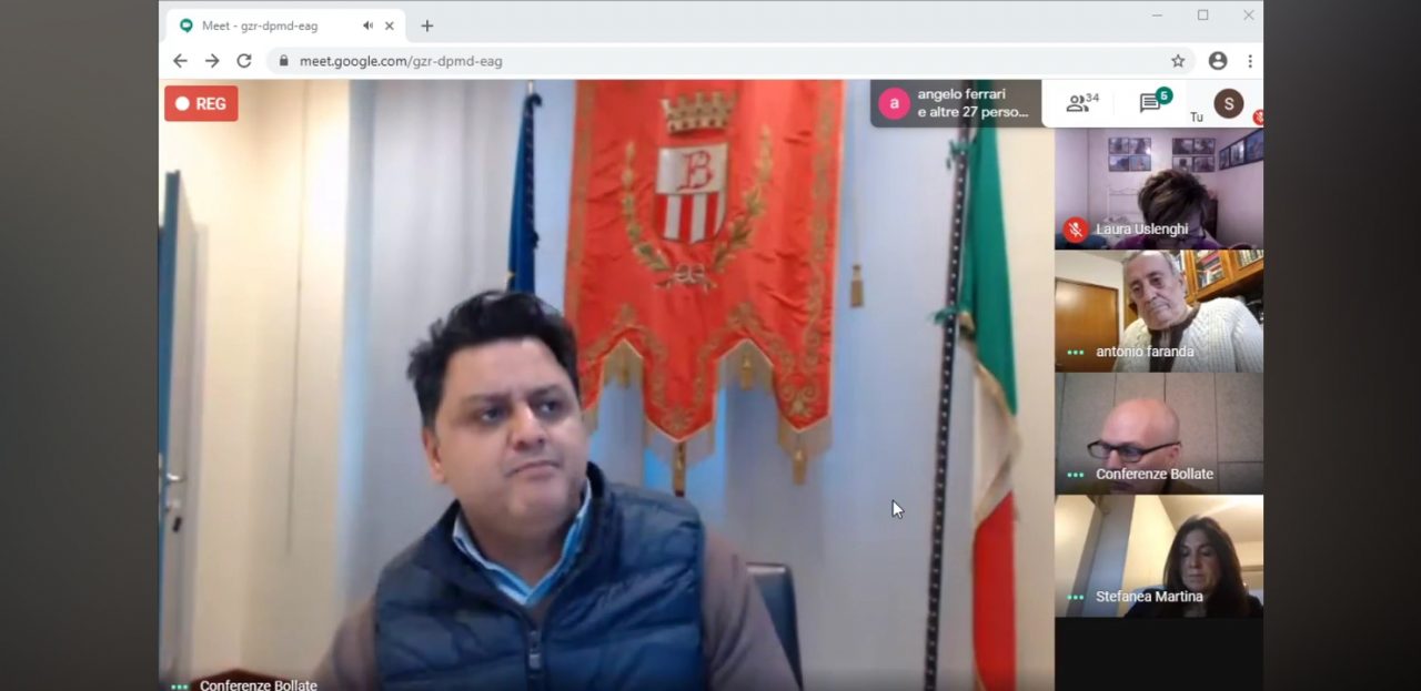 A Bollate il Consiglio comunale si riunisce da casa
