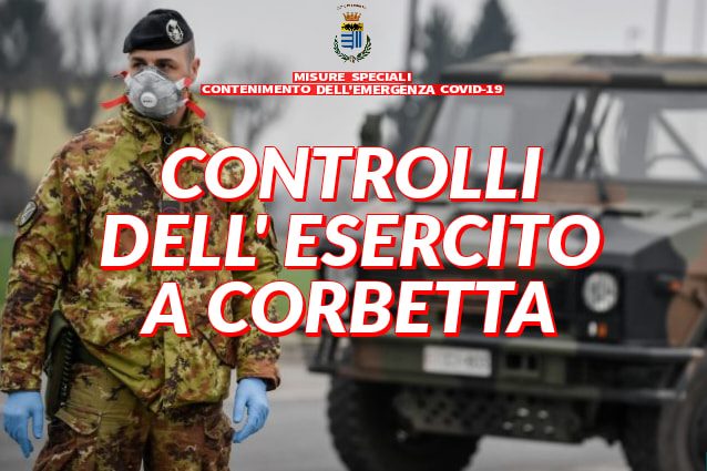 Esercito in città e mascherine alle famiglie