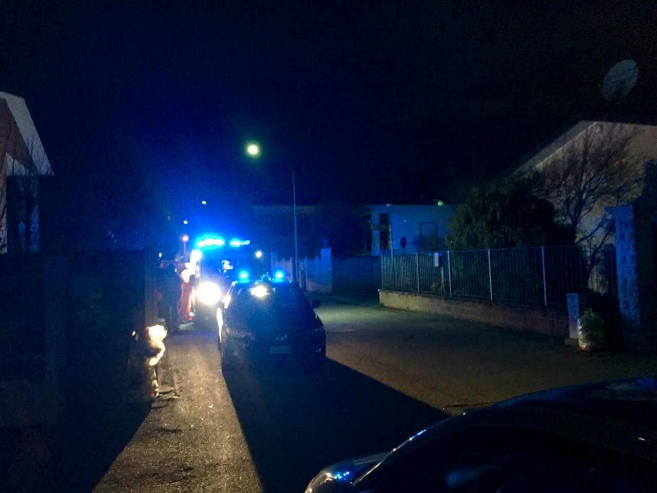 Rissa tra familiari, intervengono i carabinieri
