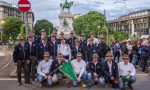 Gli Alpini fanno una donazione per l'ospedale da campo di Bergamo