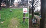 Gaggiano: violano il divieto per distruggere il parco. FOTO