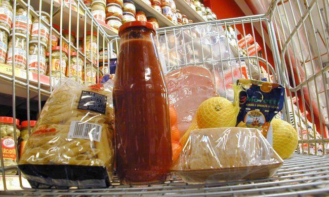 Spesa in ordine alfabetico solo nei supermercati