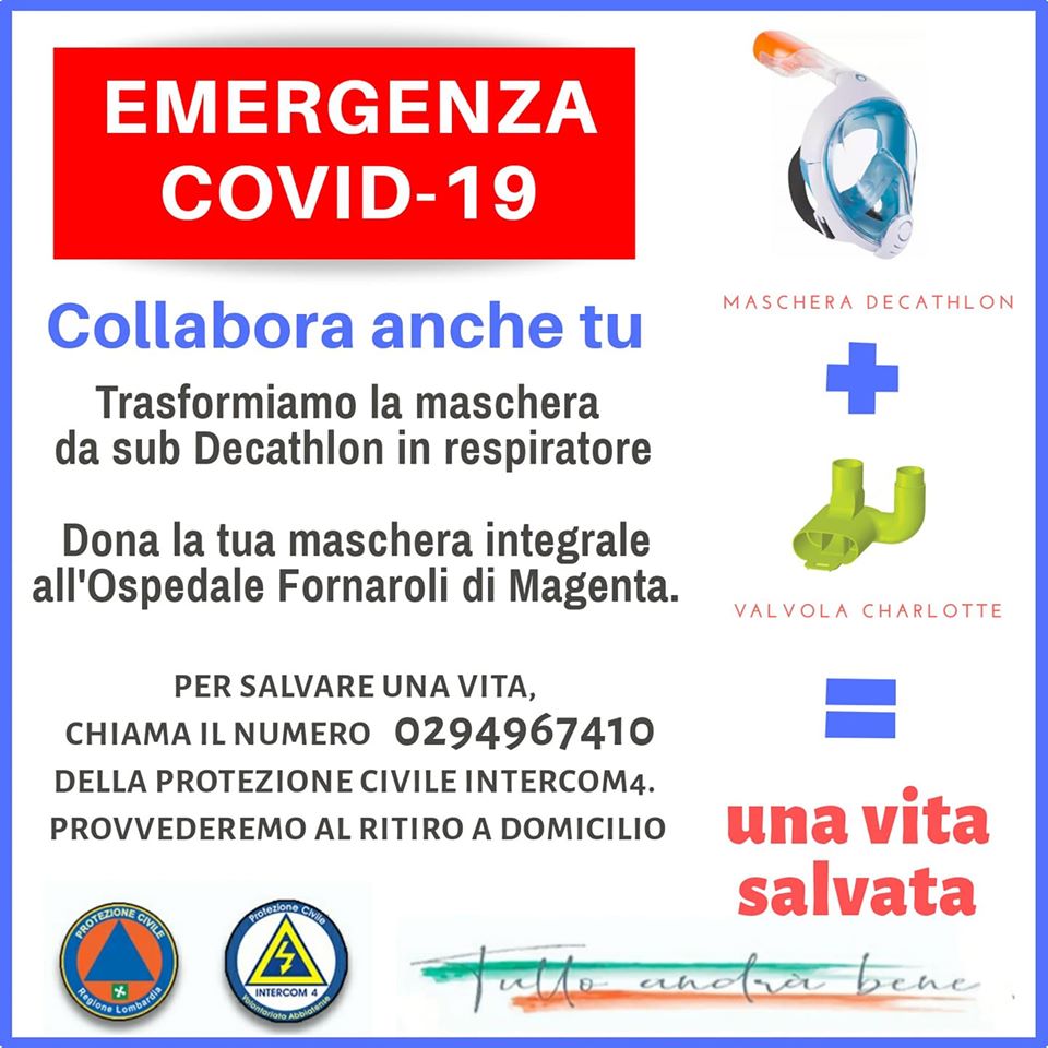 “Donate le vostre maschere da snorkeling agli ospedali”