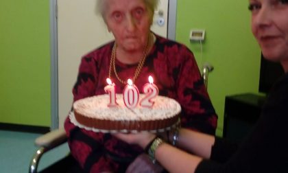 102 candeline per Luigia Restelli