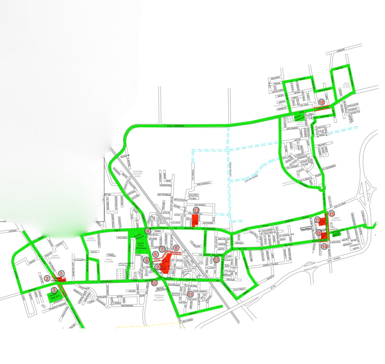 Una nuova igienizzazione per le strade di Bollate