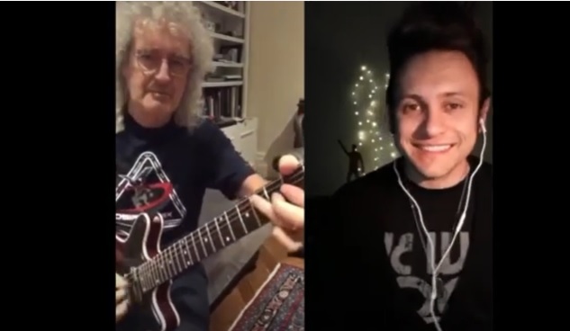 Brian May dei Queen chiama…il talento sorprende VIDEO