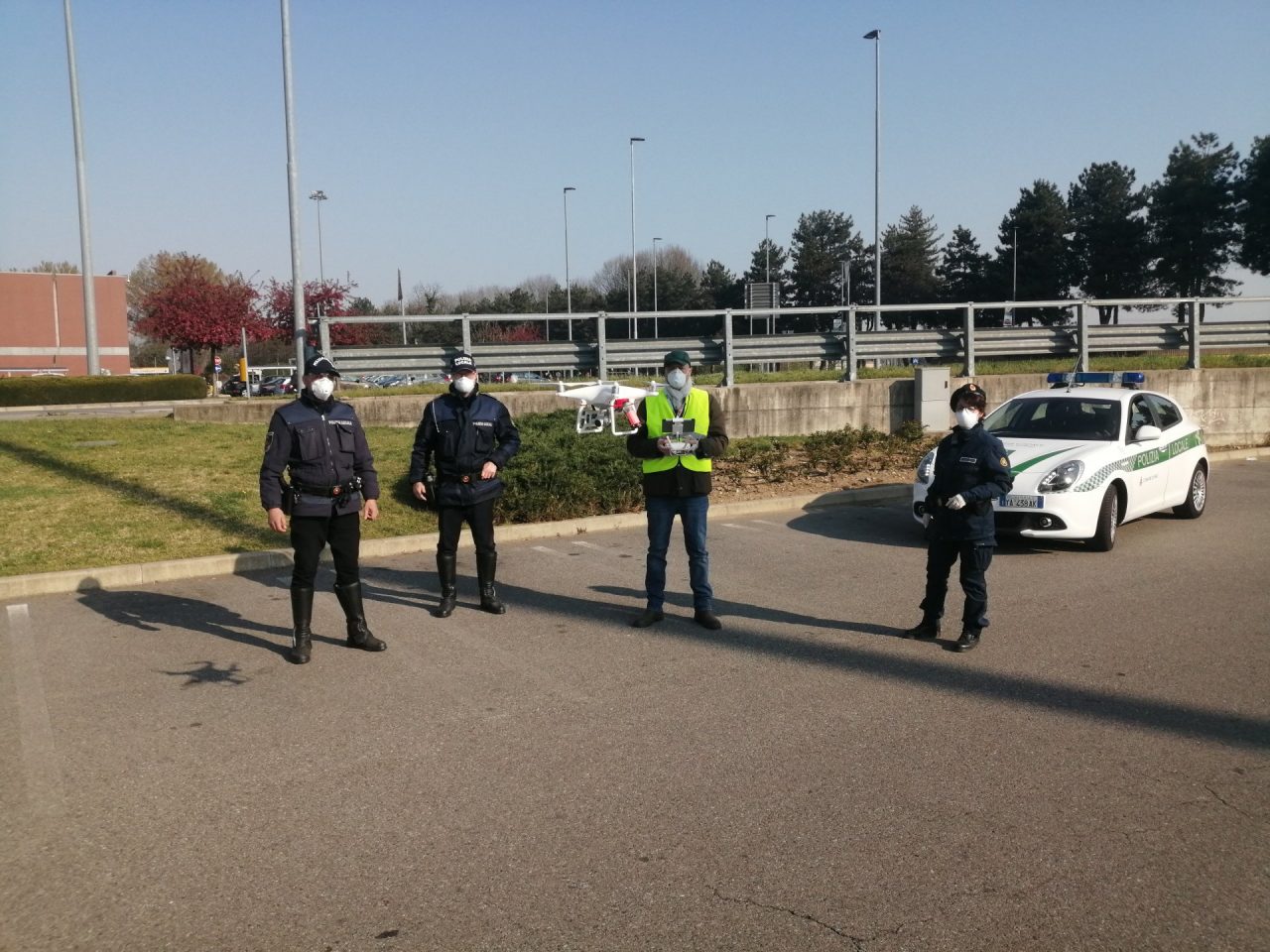 Rho: Ora i controlli si fanno con il drone