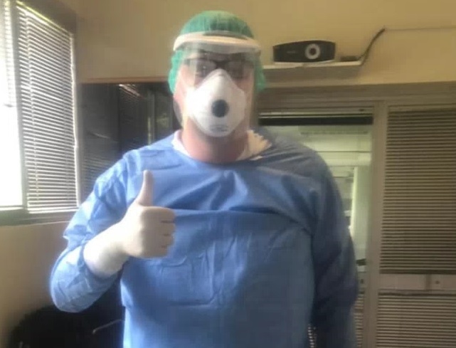 Coronavirus, un papà vermezzese in prima linea al San Paolo