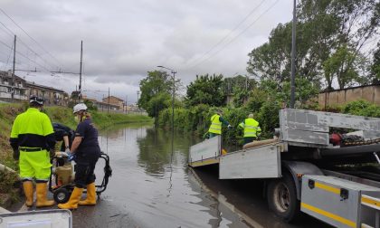 Protezione Civile di Canegrate in soccorso a Milano FOTO