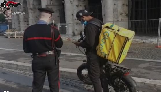 Tutela dei riders: Carabinieri in azione in tutta Italia – IL VIDEO