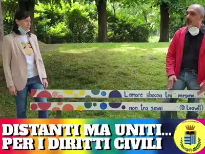 Corbetta arcobaleno per i diritti civili VIDEO