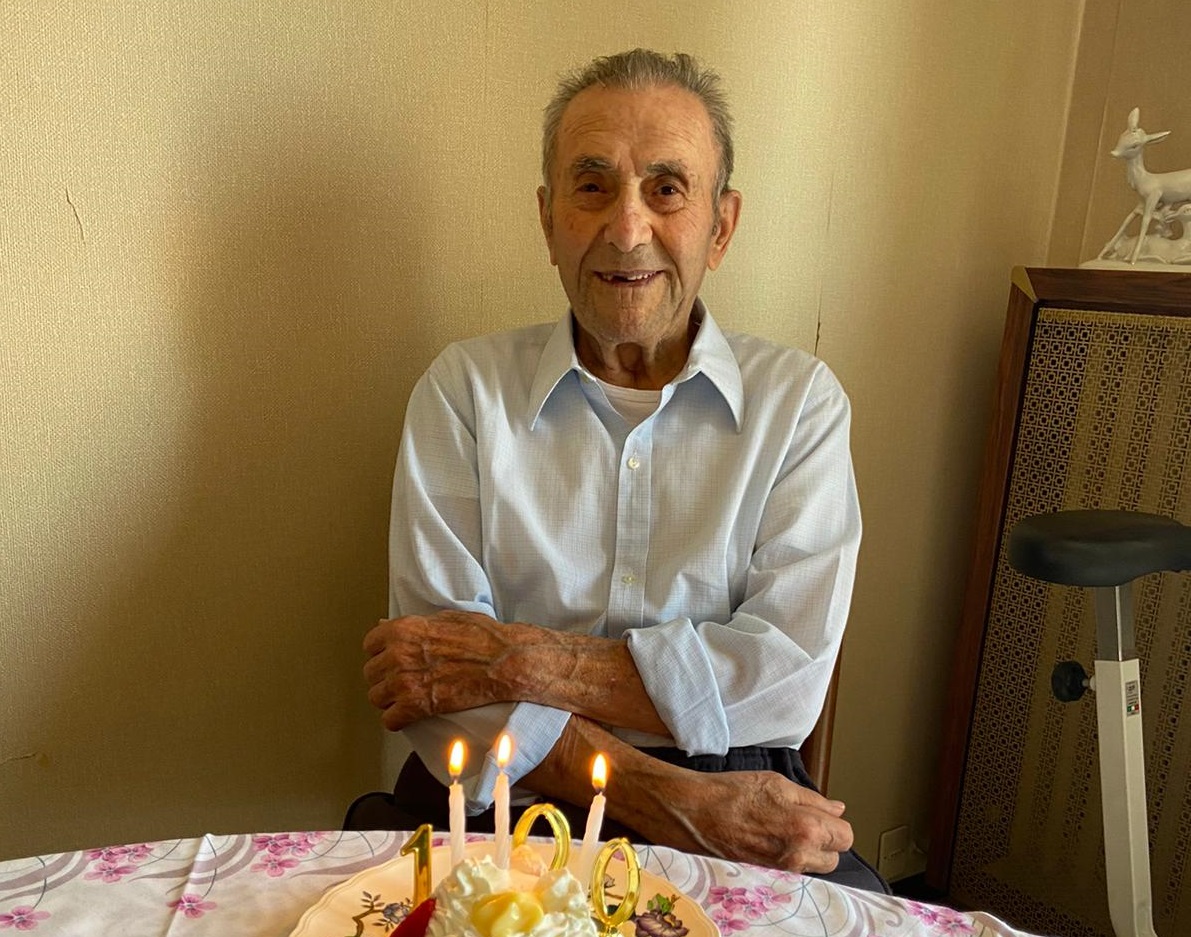 I 100 anni di Giuseppe Birelli: Cusago celebra il suo reduce. FOTO