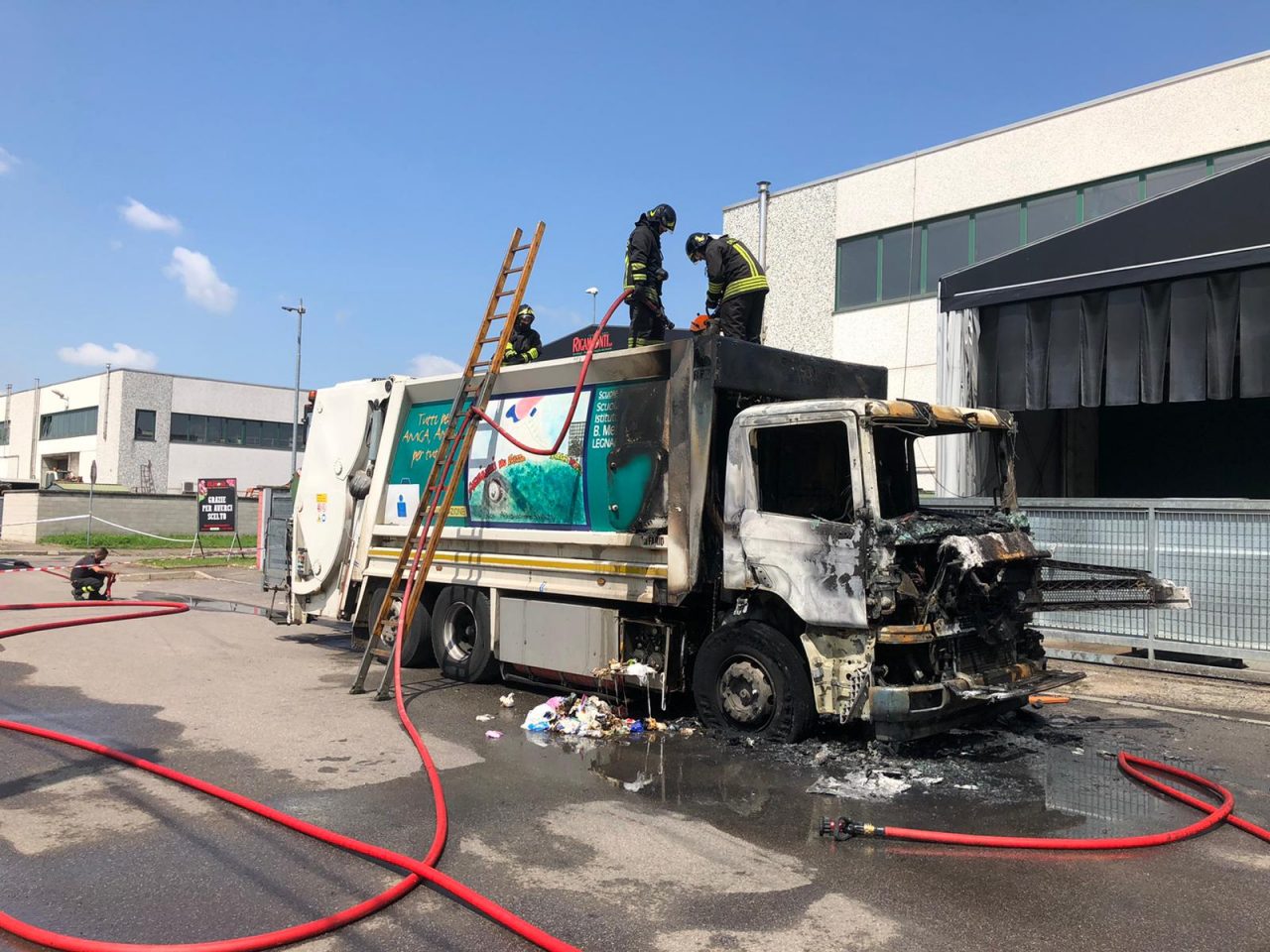 Camion della spazzatura