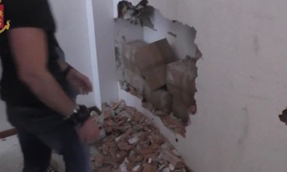Sequestrati oltre 15milioni di euro in contanti: arrestati il trafficante, il padre e il muratore VIDEO