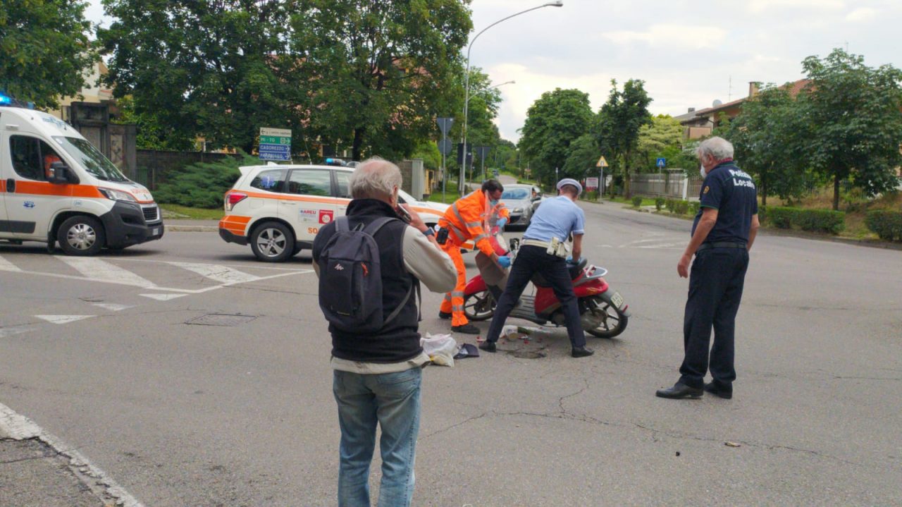 Grave incidente vicino al centro FOTO
