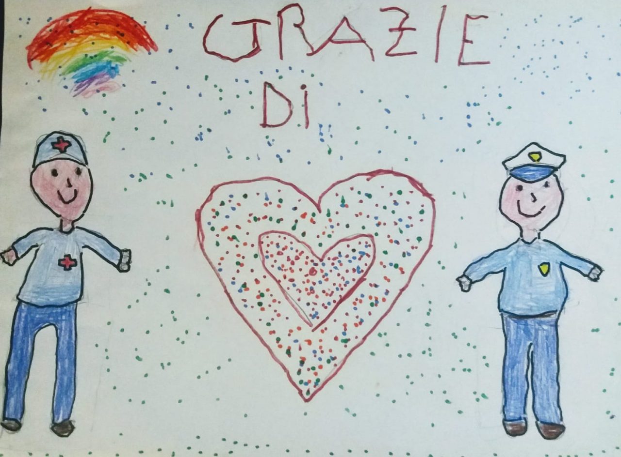 “Siete i nostri eroi”: il grazie dei bimbi in un video