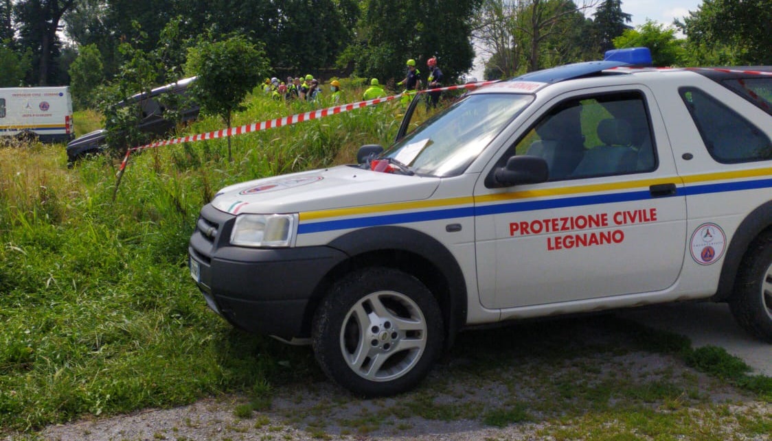 La Prociv Legnano torna in campo, esercitazione lungo l’Olona
