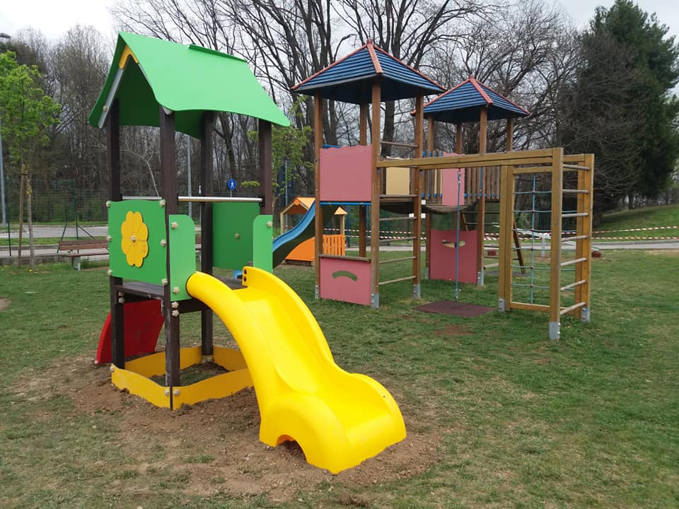 Parchi giochi vietati sino al 20 aprile