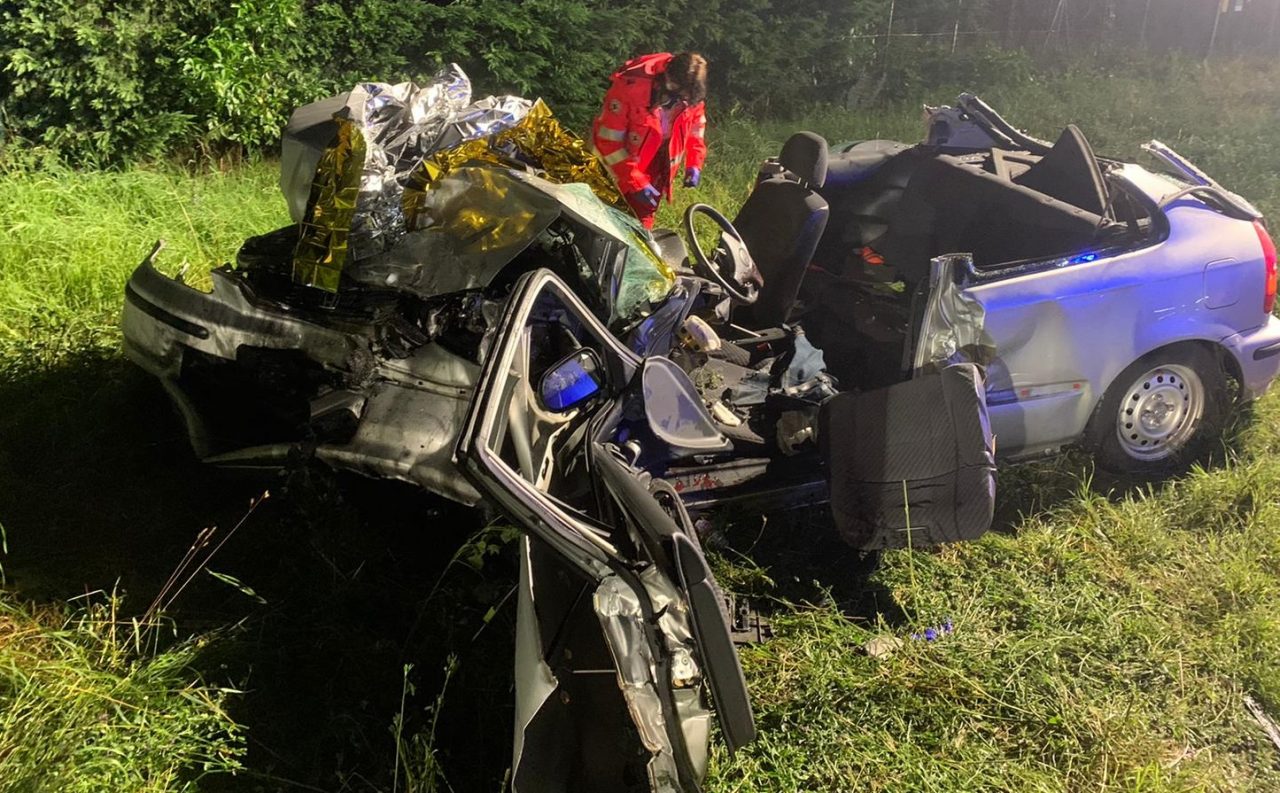 Incidente a Buscate, ancora gravi i due feriti FOTO