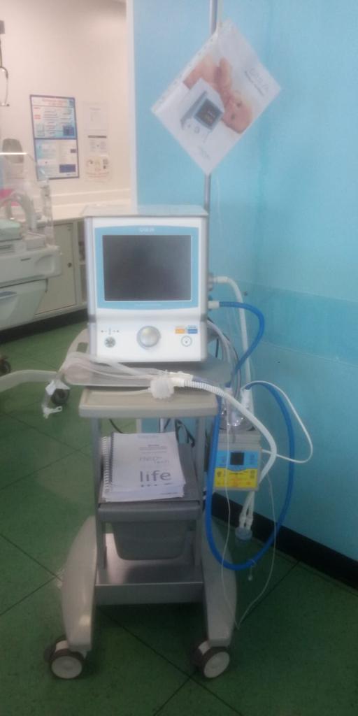 Ventilatore neonatale pediatria Magenta
