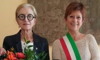 Carmen Colombo Galli Ufficiale della Repubblica, i complimenti del sindaco