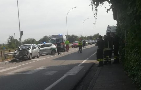 Incidente a Gaggiano: arrivano Vigili del fuoco ed elisoccorso